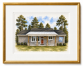 Custom Home Heirloom Painting