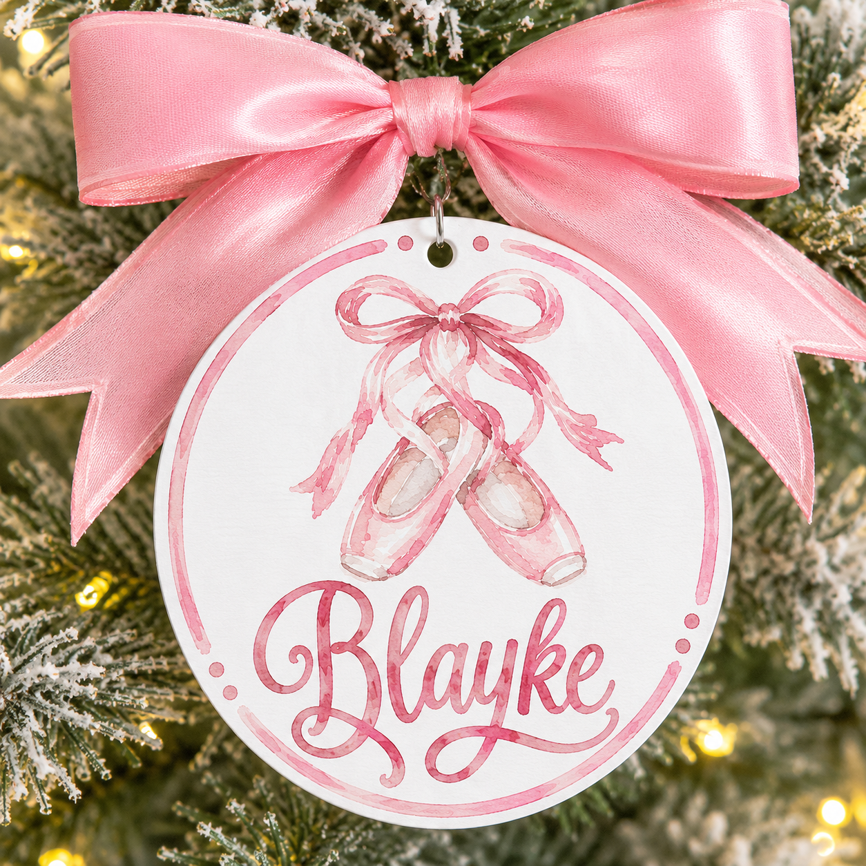 Custom Christmas Ornament