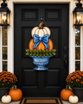Blue Fall Door Hanger