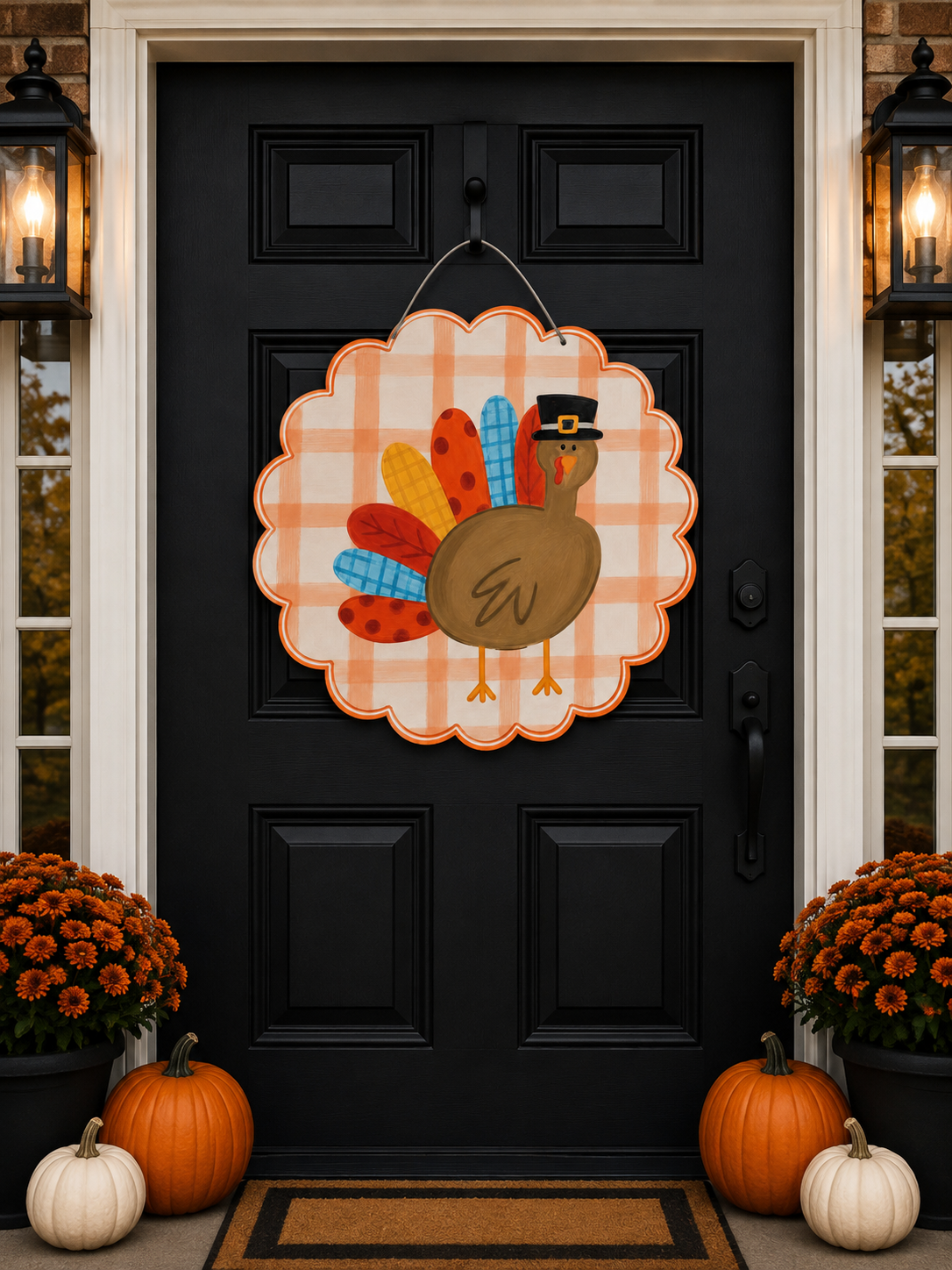 Gobble Gobble Door Hanger