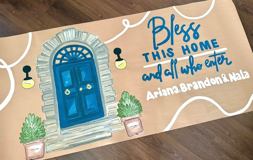 Custom Hand Painted Celebration Banner